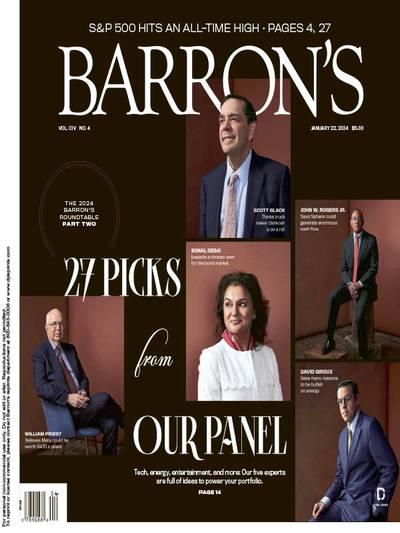Barron’s – January 22, 2024 img