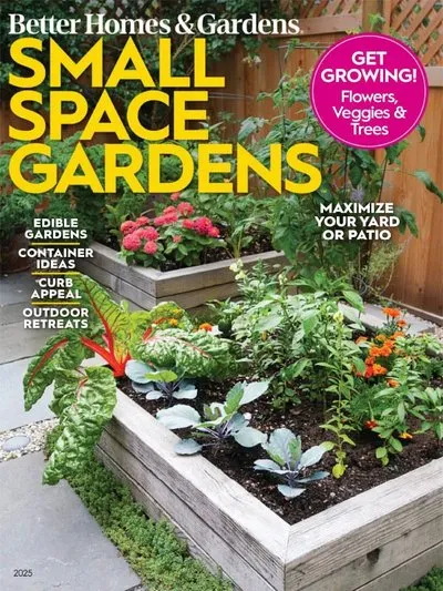 Better Homes & Gardens – Small Space Gardens 2025 img