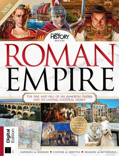 All About History Book of The Roman Empire – 9th Edition 2025 img