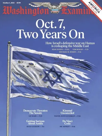 Washington Examiner – October 1, 2025